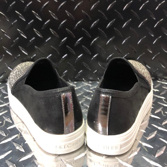 Like NEW Skechers Double Up-SHINY DANCER Black - Picture 3 of 8